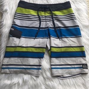 Men’s Quicksilver Striped Board Shorts